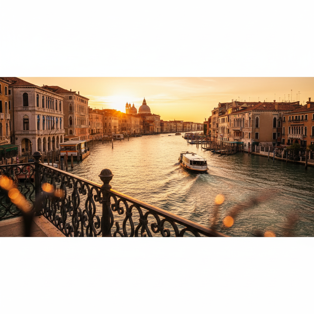 La luce delle cinque sul Canal Grande