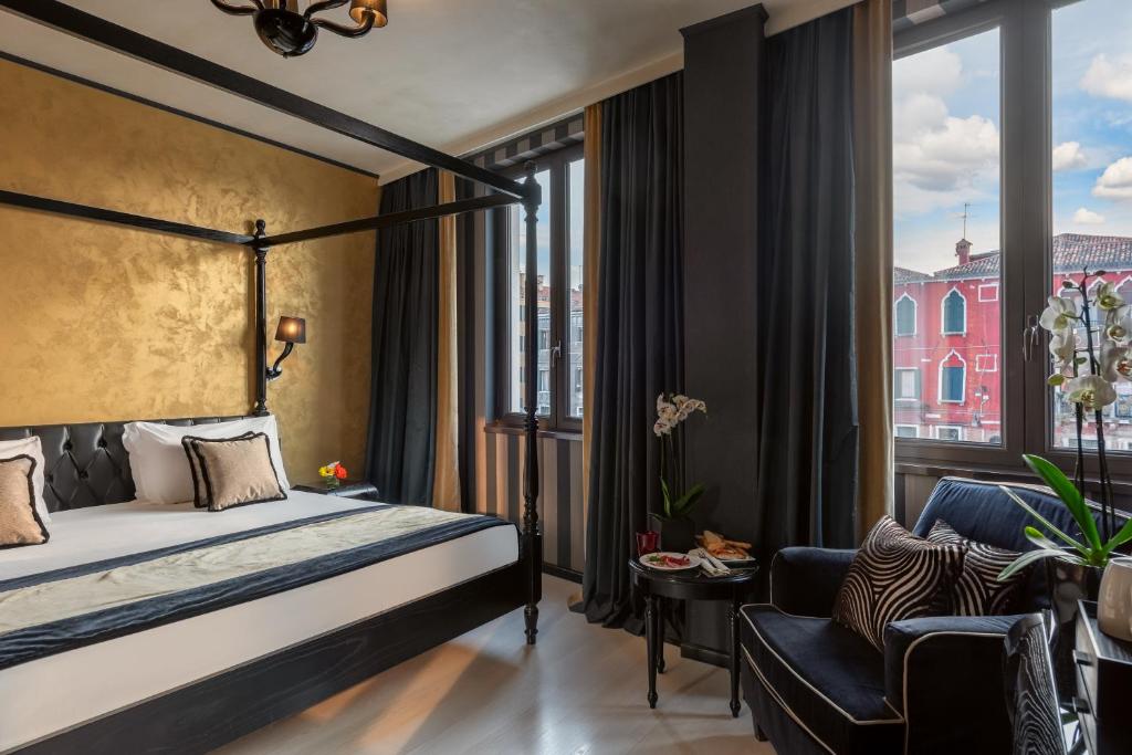 Camera Superior Matrimoniale/Doppia con Letti Singoli con Vista Canale - Carnival Palace - Venice Collection - Foto 3